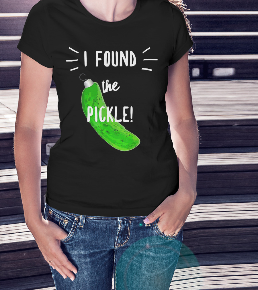 I Found The Pickle German Christmas T-Shirt