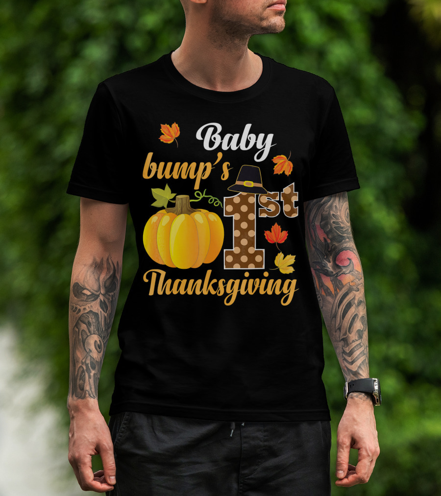 Baby Bump's 1st Thanksgiving T-Shirt