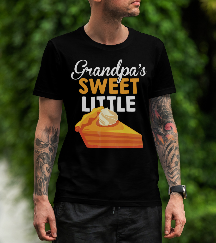 Grandpa's Sweet Little Pumpkin Pie T-Shirt
