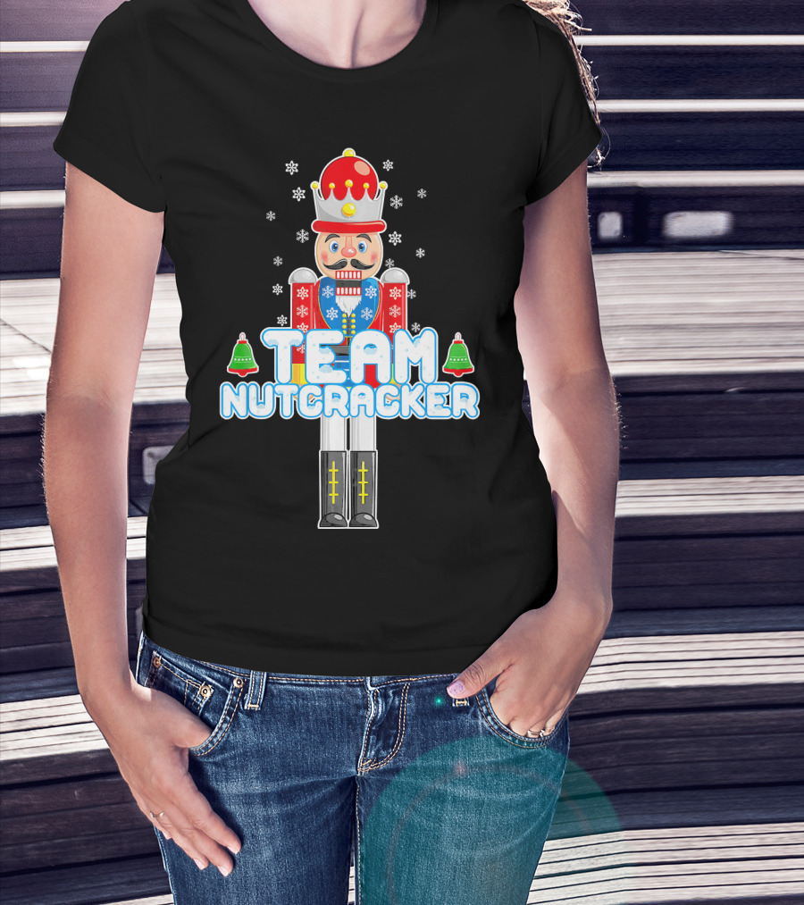 Team Nutcracker Snowflake Bells T-Shirt