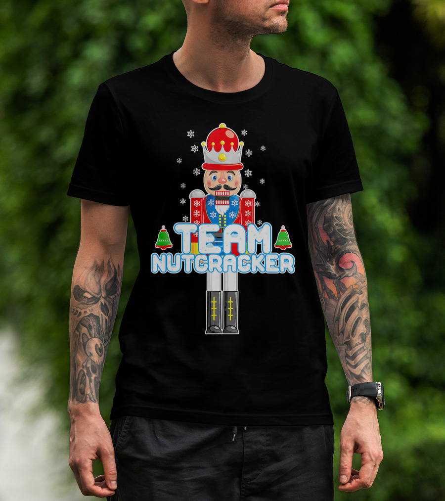 Team Nutcracker Snowflake Bells T-Shirt