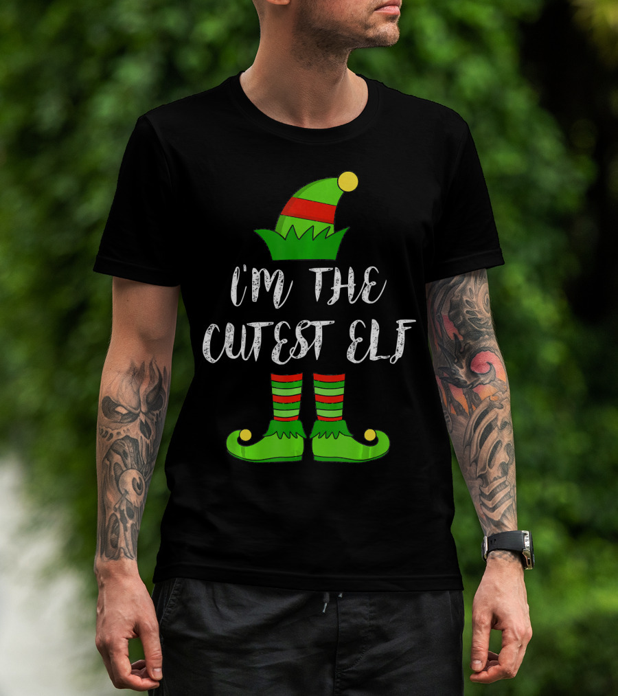 I'm The Cutest Elf Christmas Party Costume T-Shirt