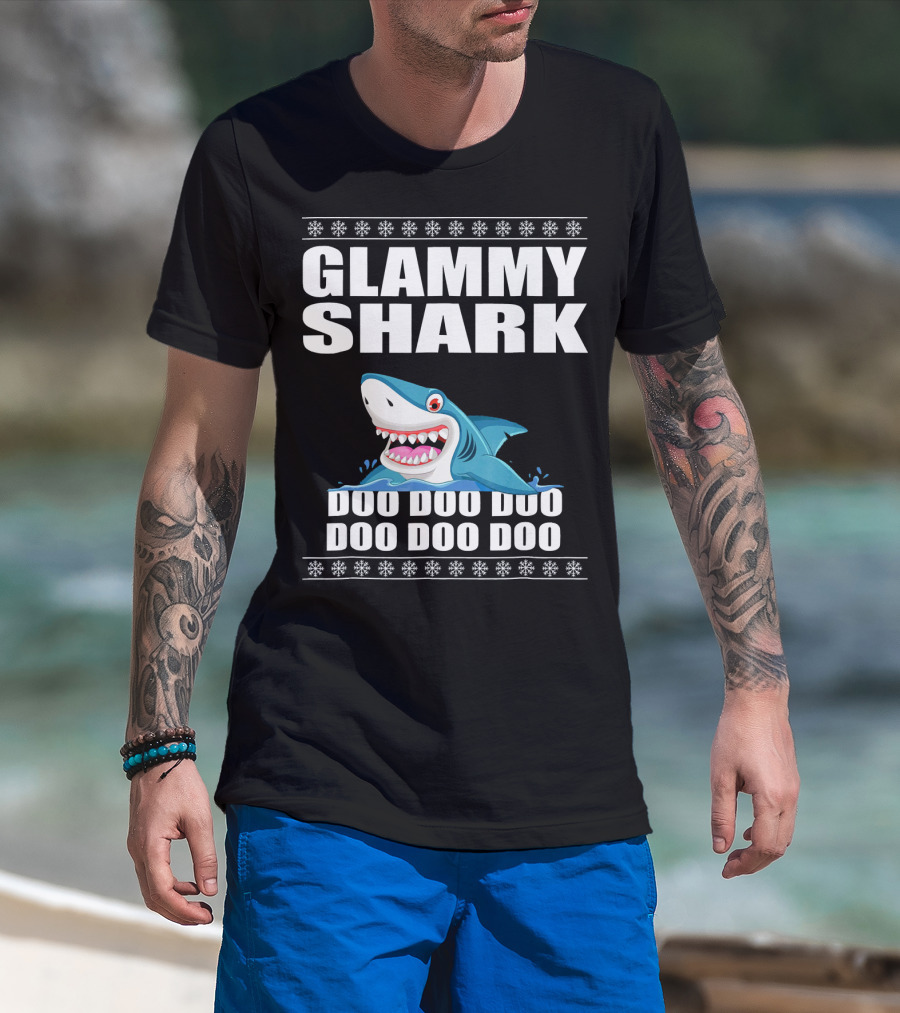 Glammy Shark Doo Doo Doo Doo Doo Doo T-Shirt