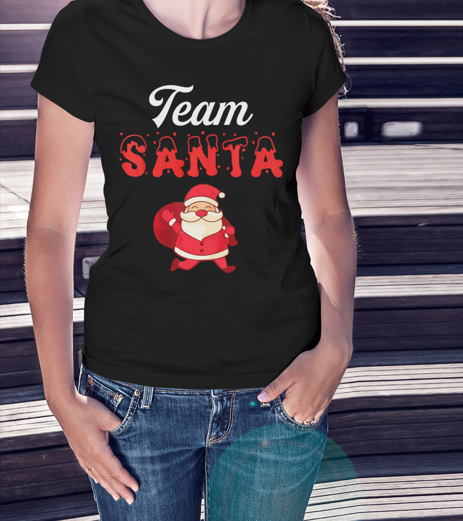 Team Santa Claus Christmas Cheer T-Shirt