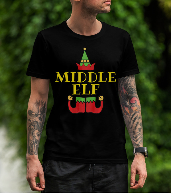 Middle Elf Christmas Family Set T-Shirt