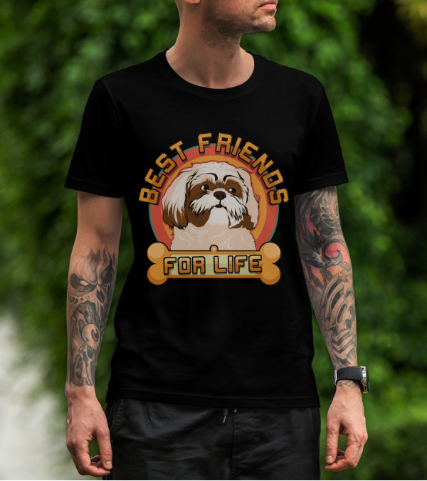 Shih Tzu Best Friends For Life T-Shirt