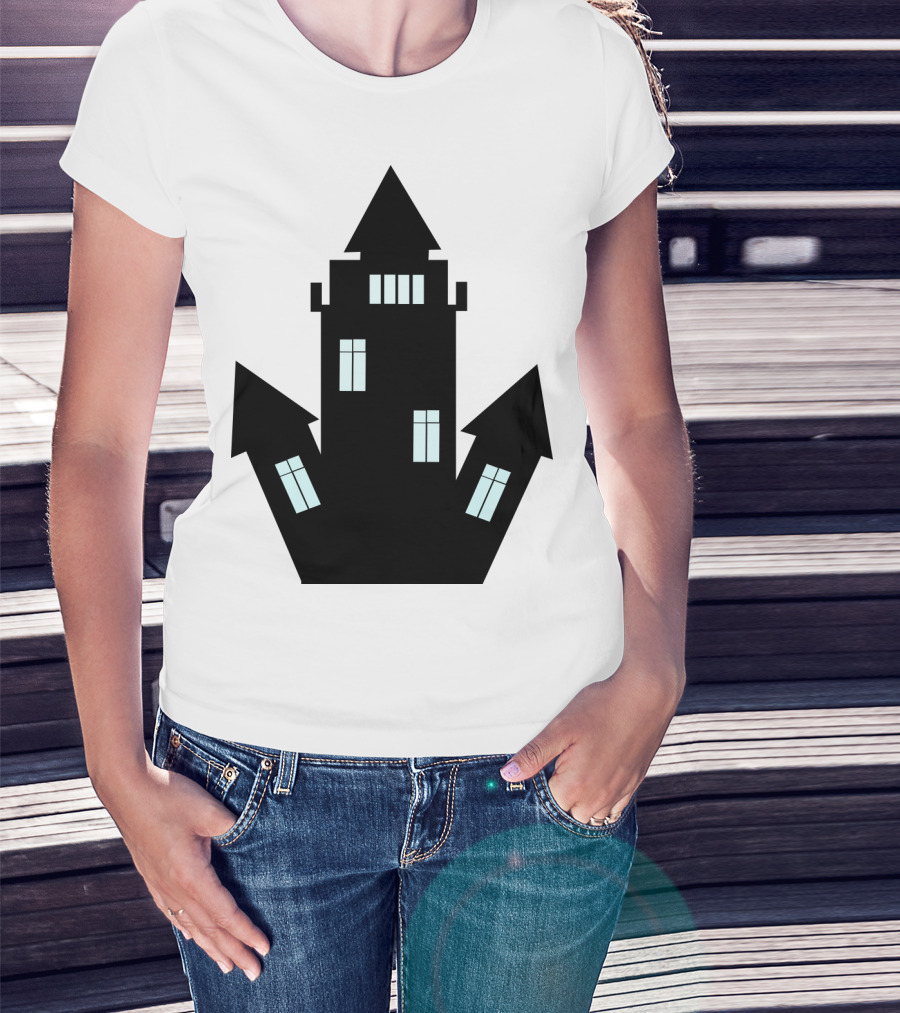 House On Haunted Hill Castle T-Shirt