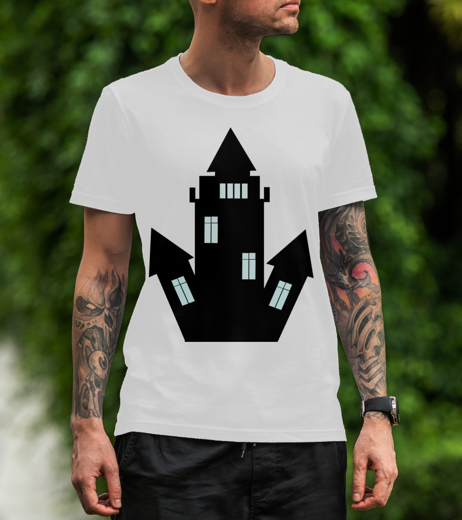 House On Haunted Hill Castle T-Shirt