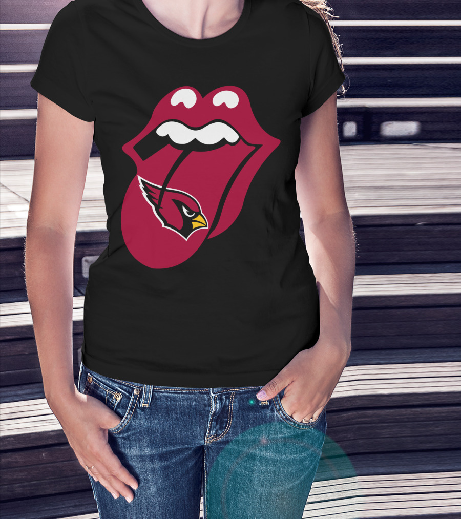 Arizona Cardinals Logo Tongue Icon T-Shirt