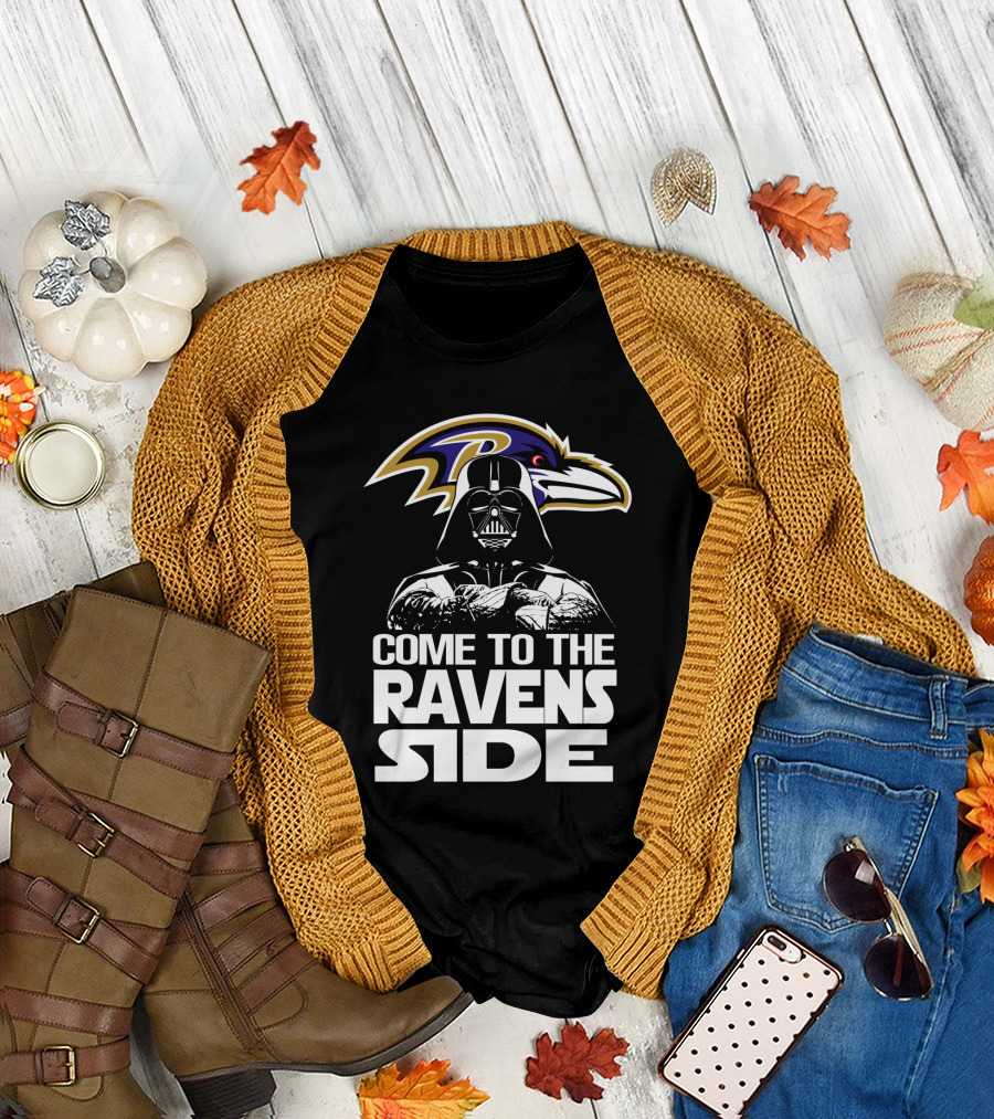 Come To The Ravens Side Baltimore Ravens T-Shirt