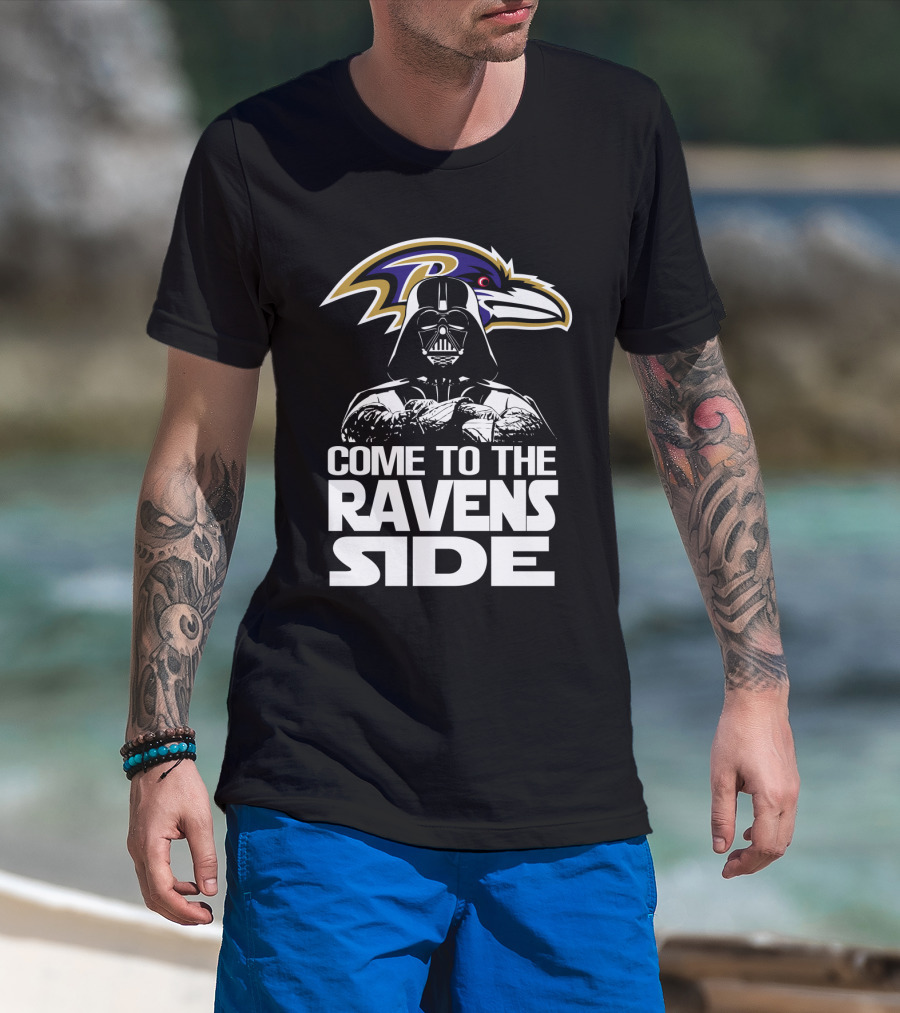 Come To The Ravens Side Baltimore Ravens T-Shirt