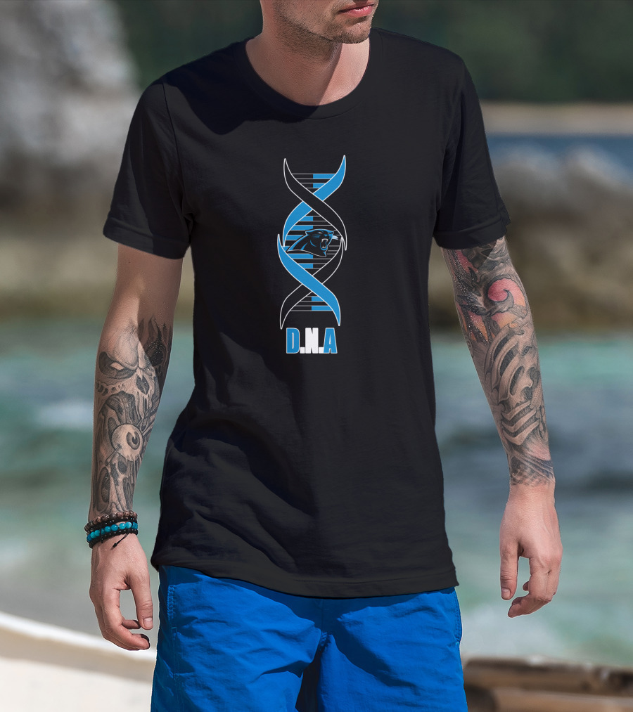 Carolina Panthers Dna Helix T-Shirt