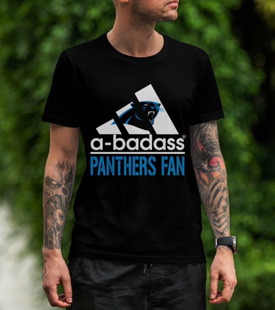 A-Badass Panthers Fan T-Shirt
