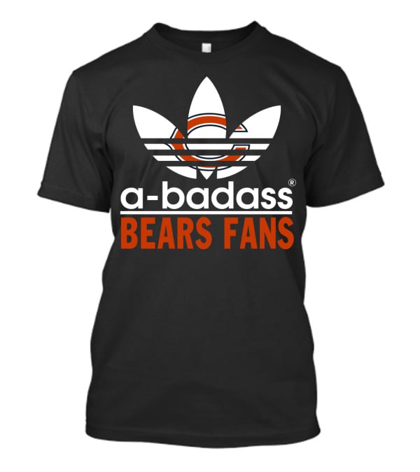 A-Badass Bears Fans T-Shirt