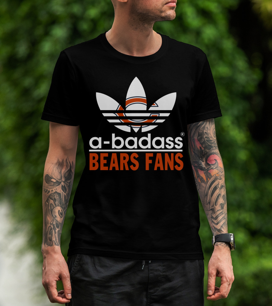 A-Badass Bears Fans T-Shirt