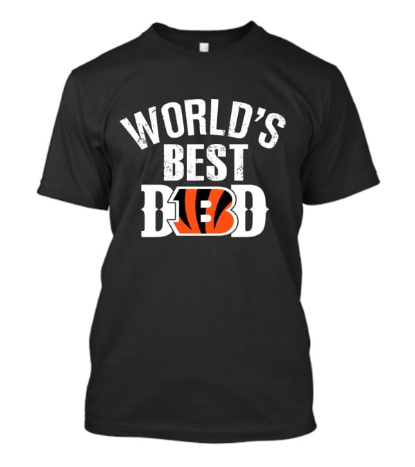 World's Best Dad Cincinnati Bengals T-Shirt