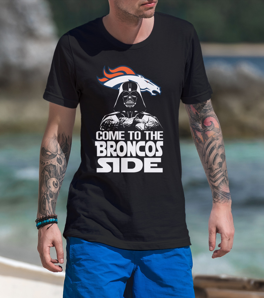 Come To The Broncos Side Denver Broncos T-Shirt