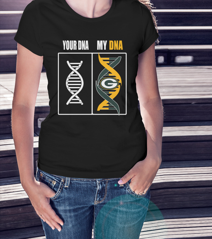 Your Dna My Dna Green Bay Packers T-Shirt