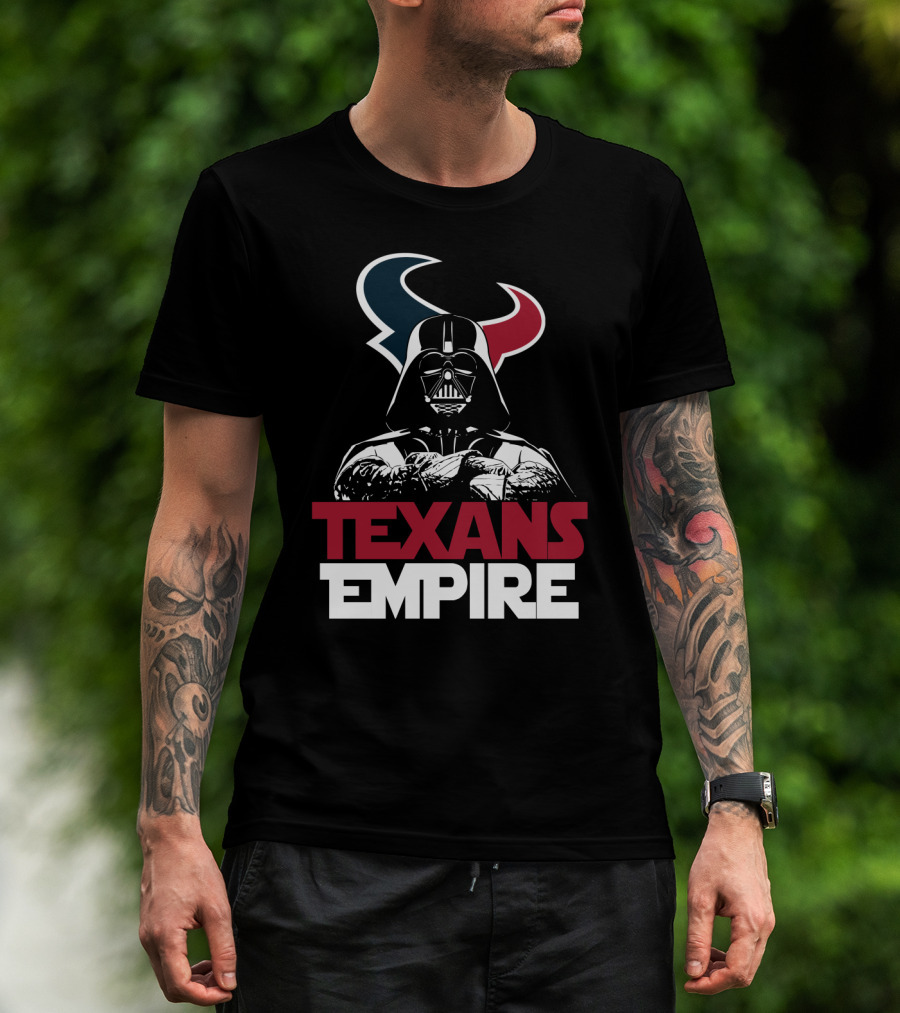 Texans Empire Houston Texans Darth Vader Mashup T-Shirt