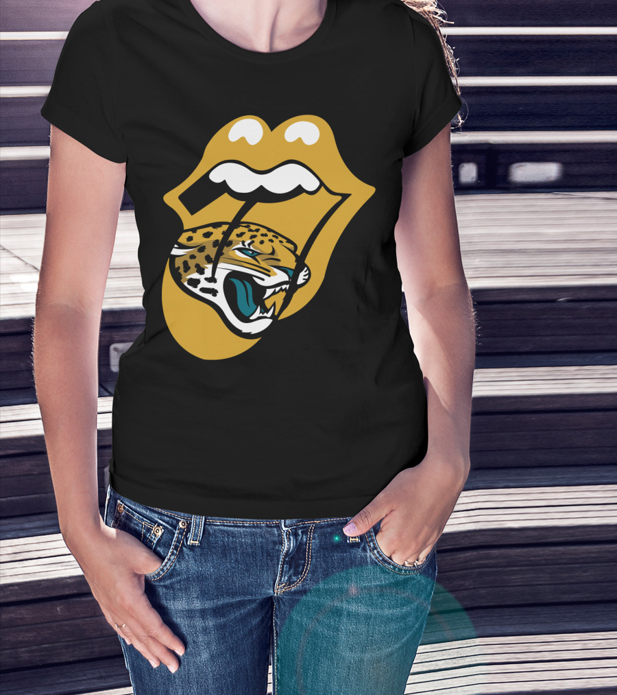 Jacksonville Jaguars Logo With Iconic Tongue T-Shirt
