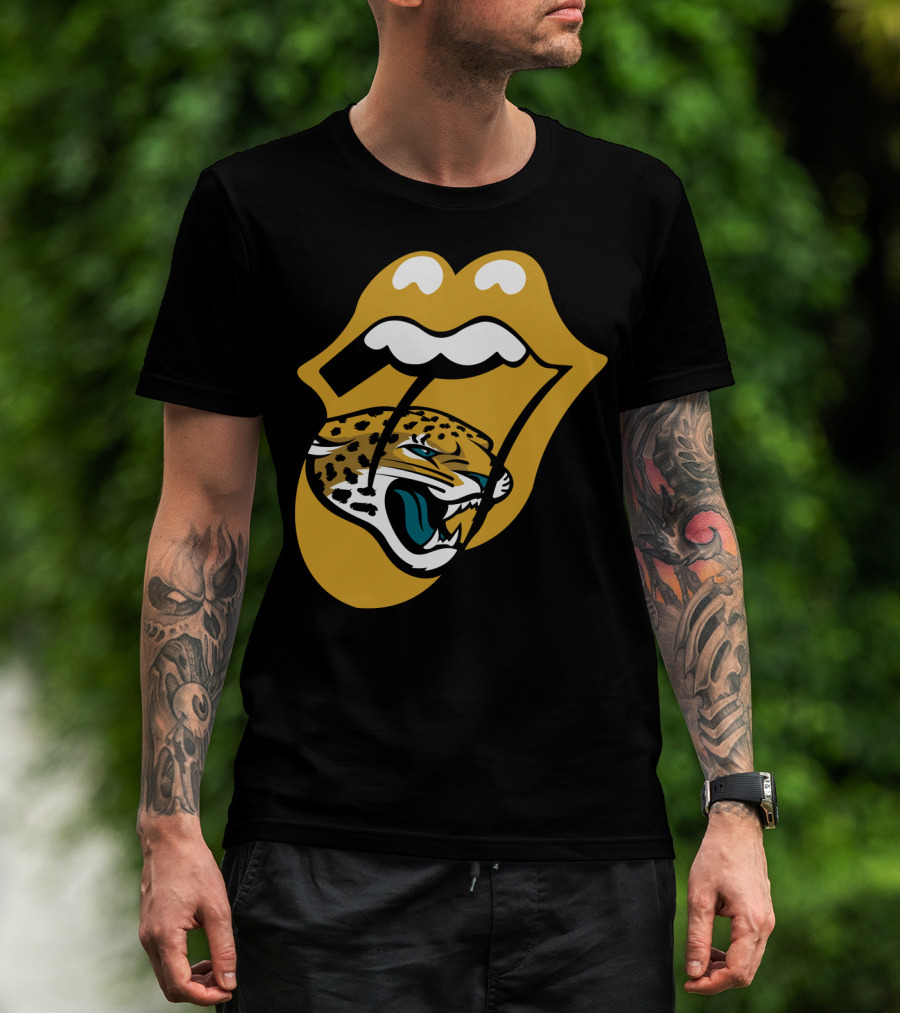 Jacksonville Jaguars Logo With Iconic Tongue T-Shirt