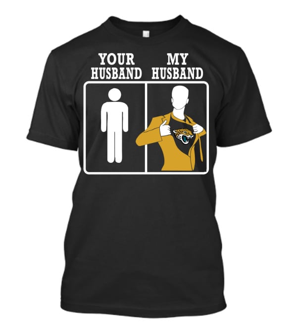 Your Husband My Husband Jacksonville Jaguars T-Shirt