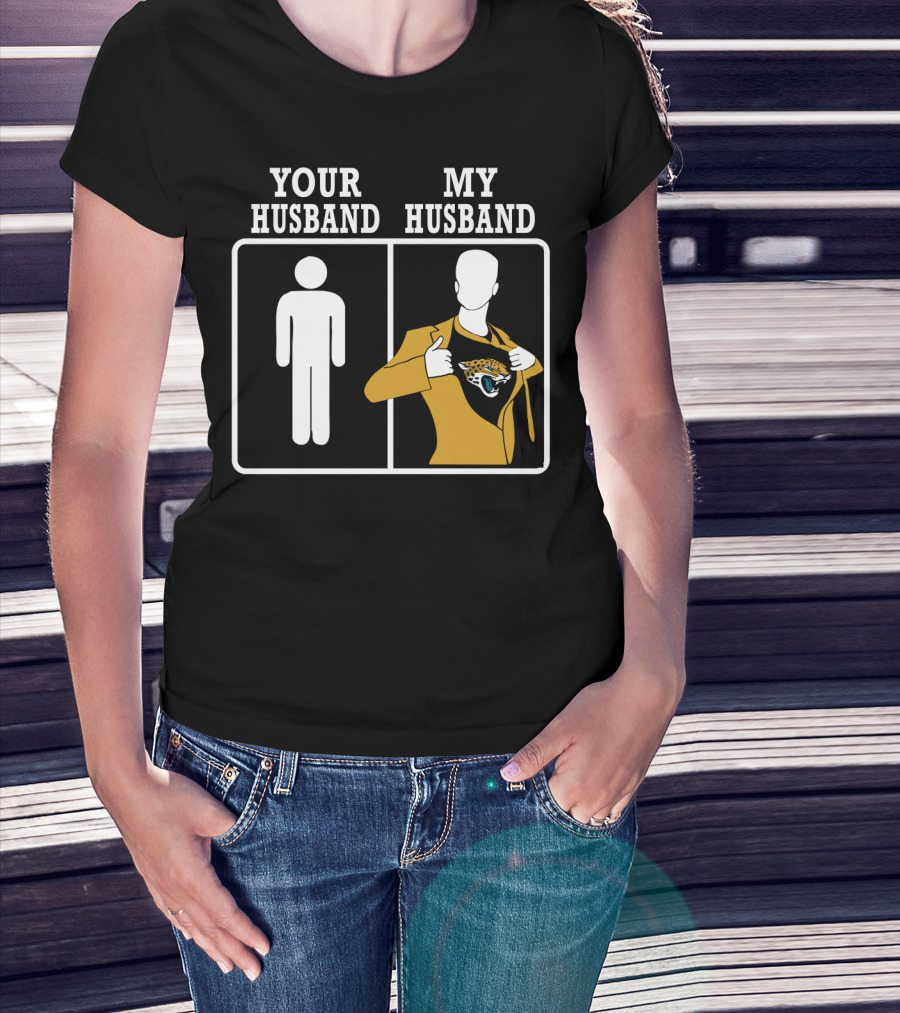 Your Husband My Husband Jacksonville Jaguars T-Shirt