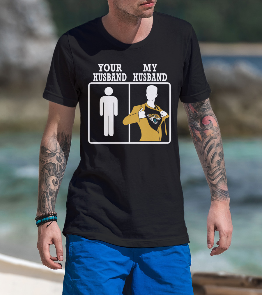 Your Husband My Husband Jacksonville Jaguars T-Shirt