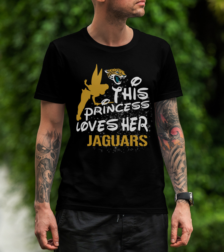 This Princess Loves Her Jacksonville Jaguars T-Shirt