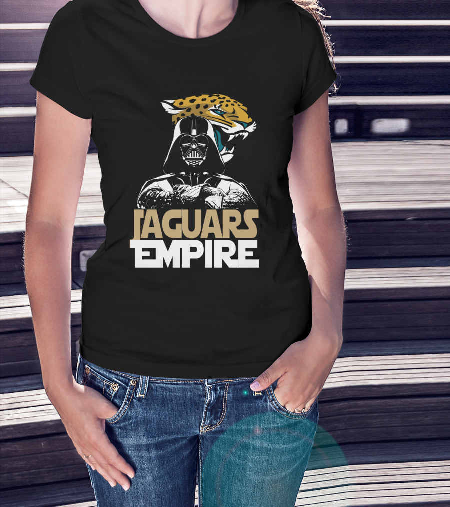 Jaguars Empire Jacksonville Jaguars Star Wars Darth Vader T-Shirt