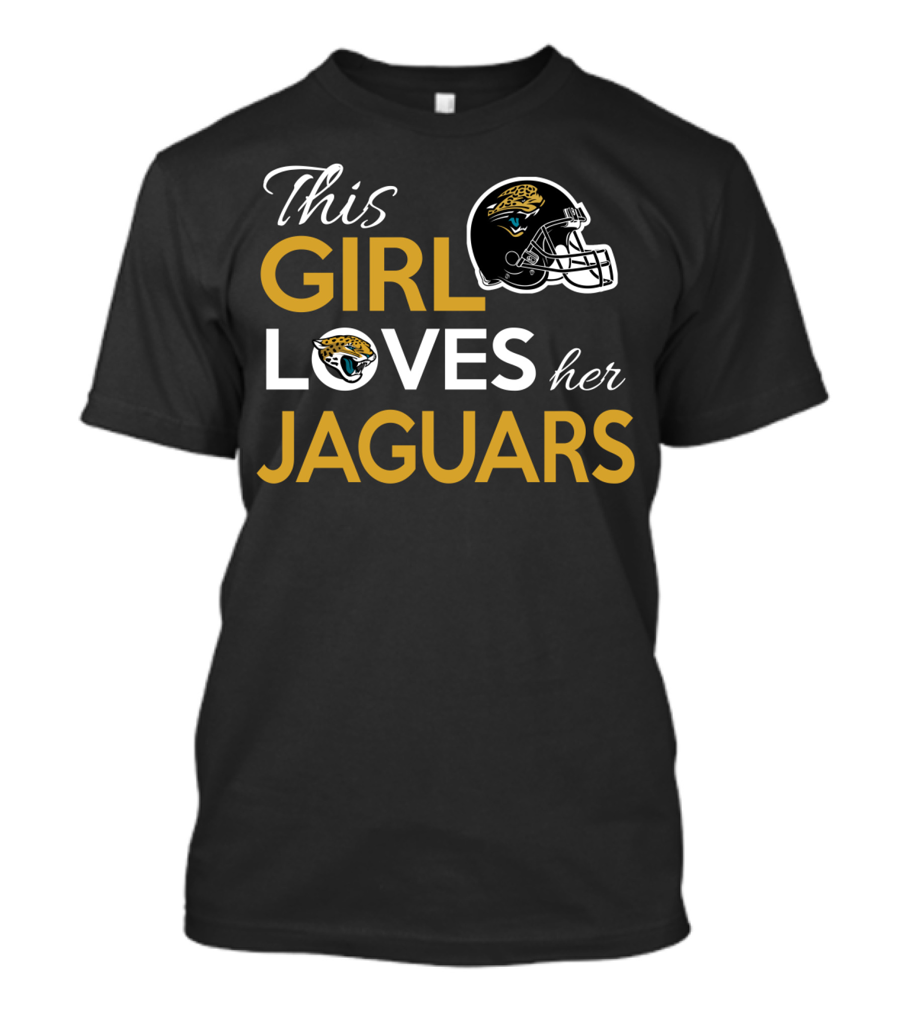 This Girl Loves Her Jacksonville Jaguars T-Shirt