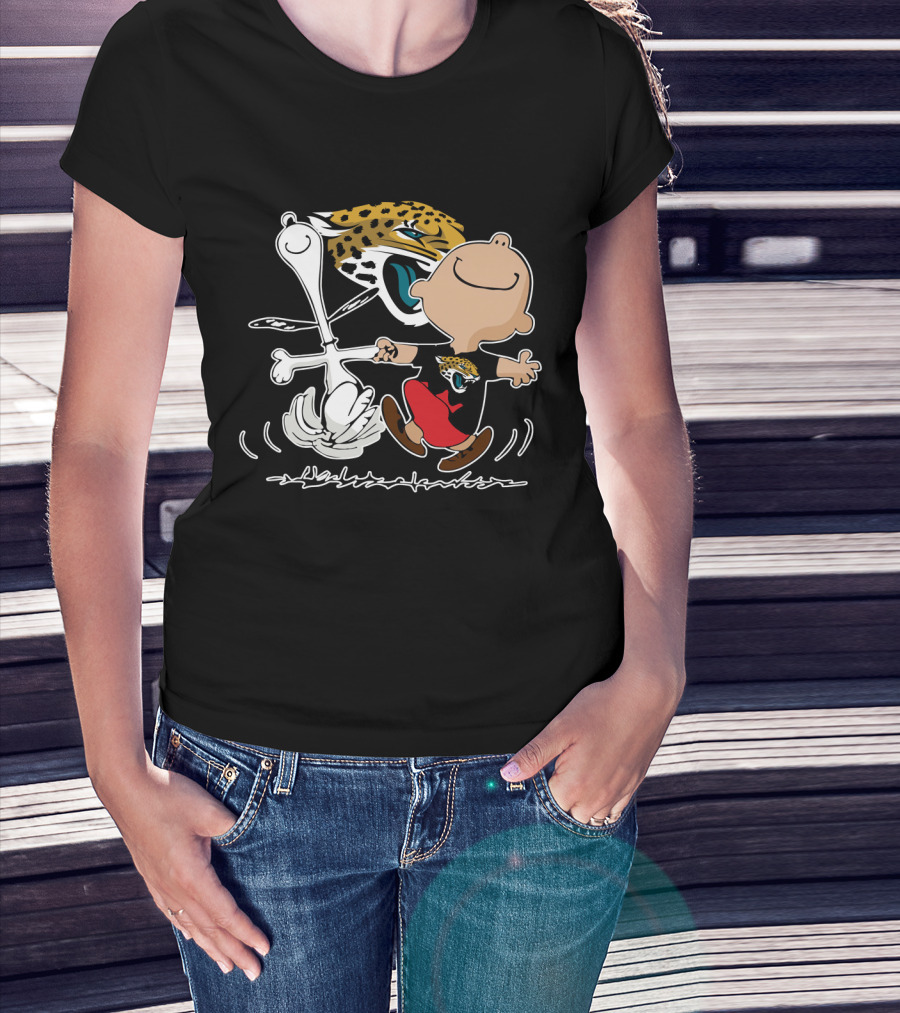 Jacksonville Jaguars Comic Dance Celebration T-Shirt