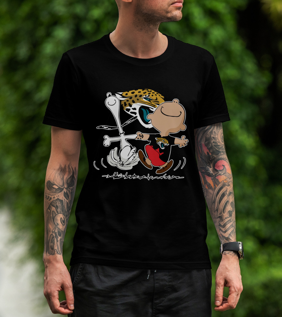 Jacksonville Jaguars Comic Dance Celebration T-Shirt