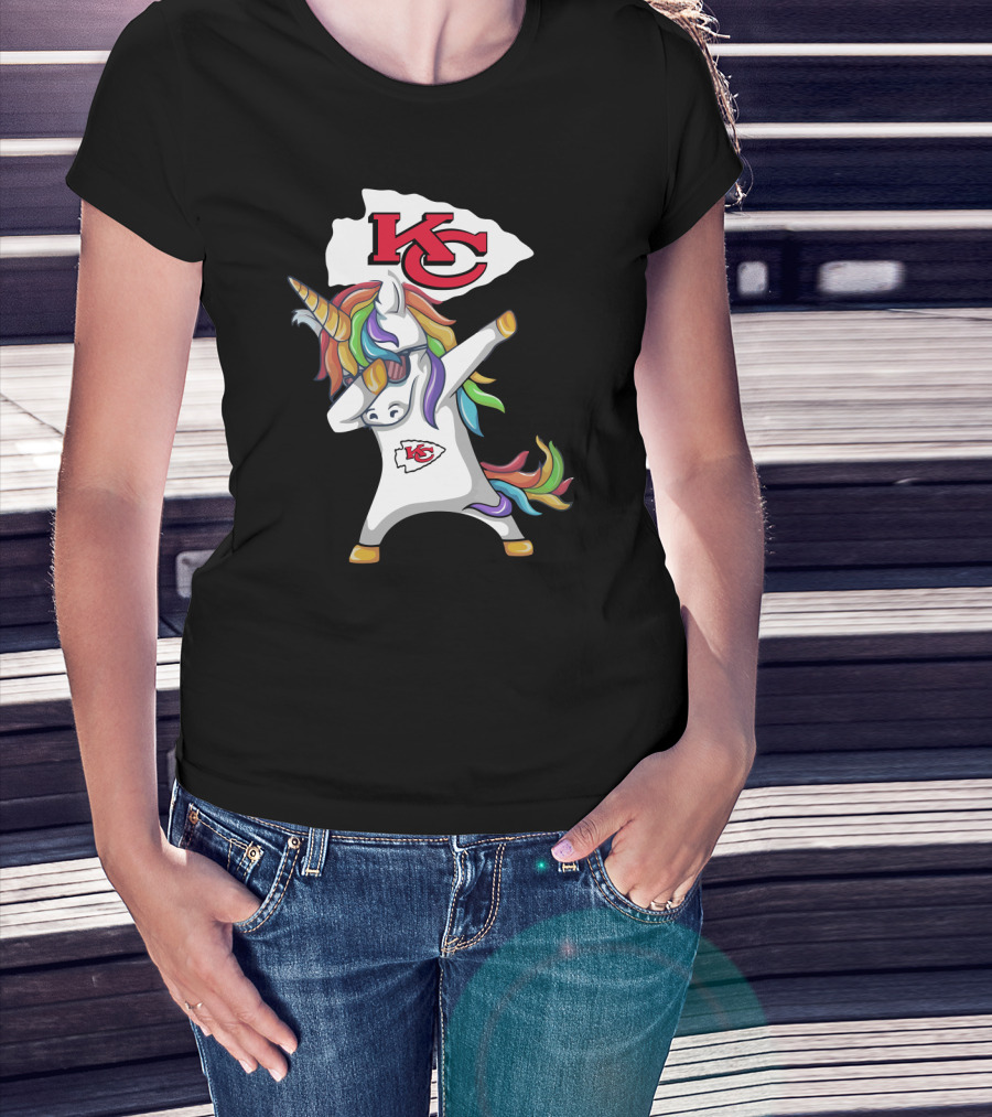 Kansas City Chiefs Unicorn Dab T-Shirt