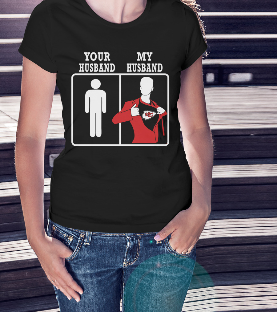 Your Husband My Husband Kansas City Chiefs T-Shirt