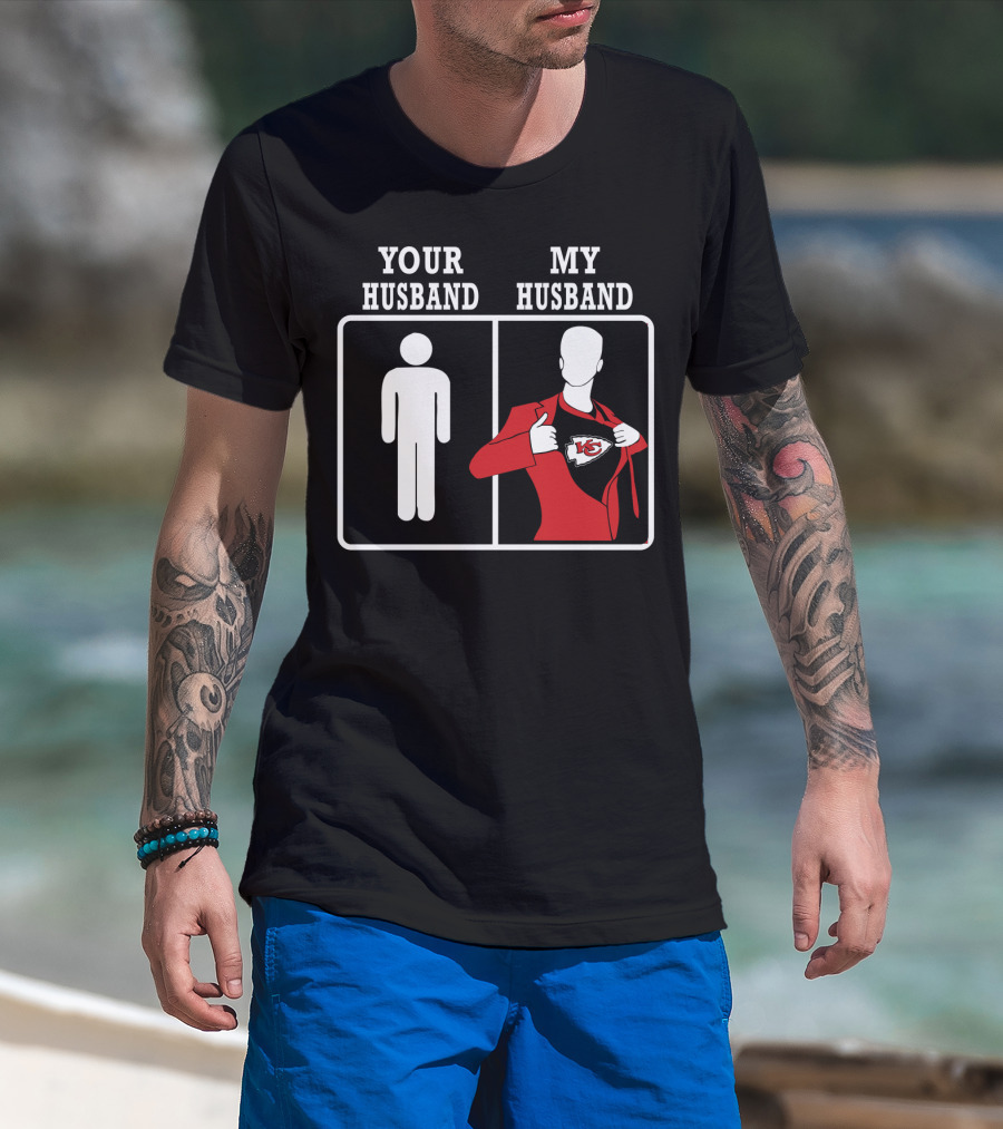 Your Husband My Husband Kansas City Chiefs T-Shirt