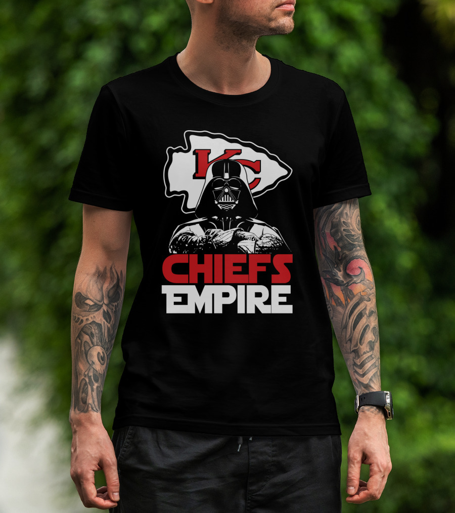 Kc Chiefs Empire Darth Vader T-Shirt