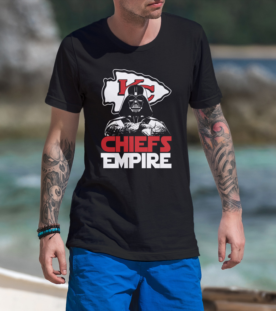 Kc Chiefs Empire Darth Vader T-Shirt