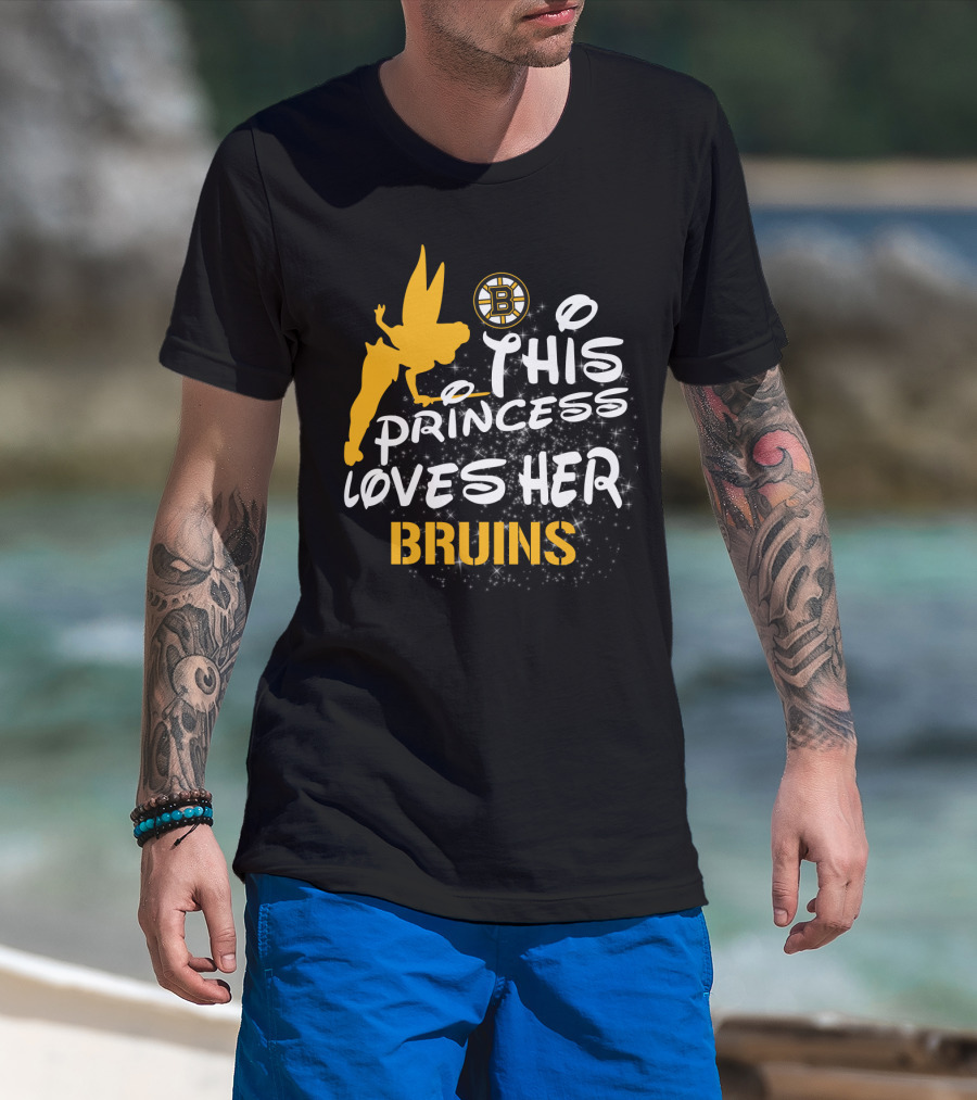 This Princess Loves Her Bruins Boston Bruins T-Shirt
