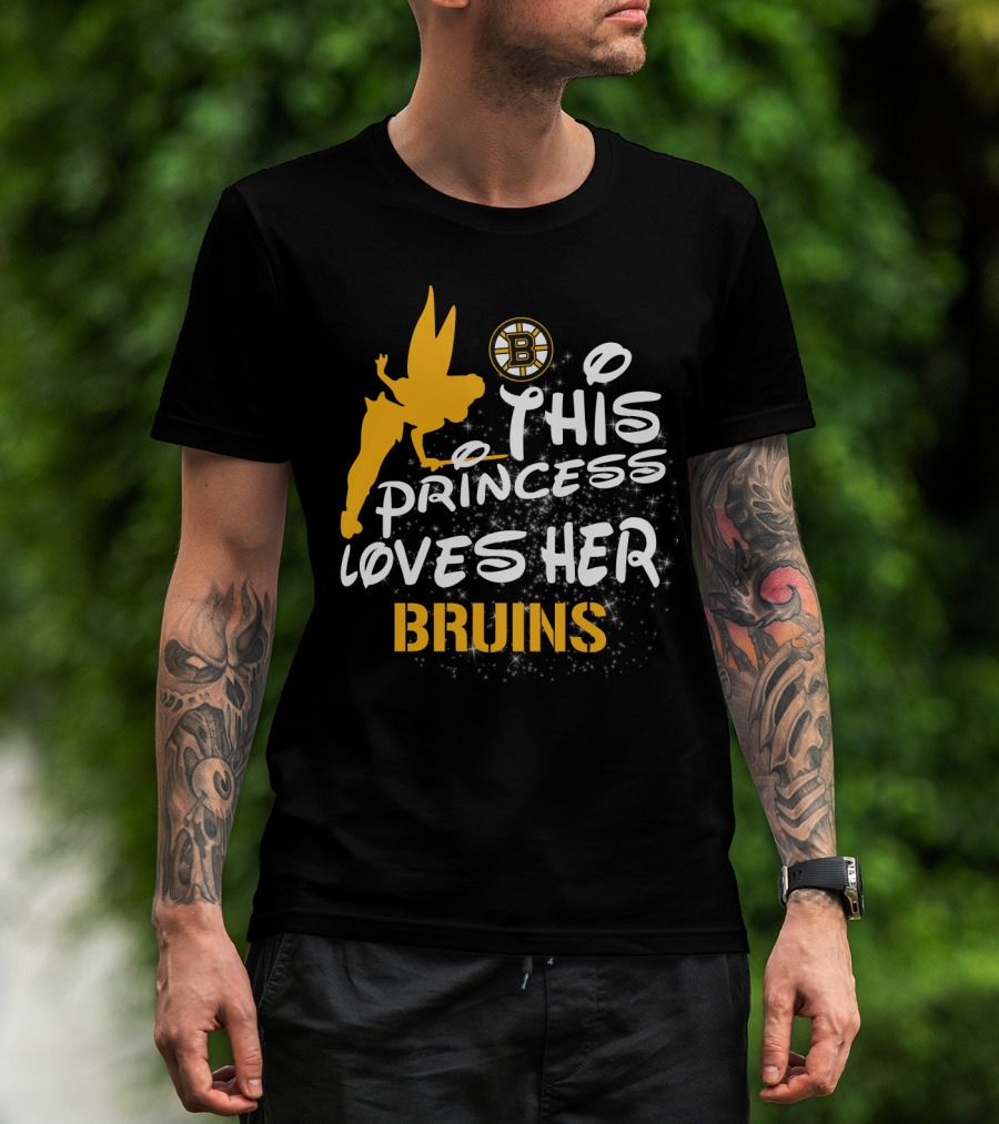 This Princess Loves Her Boston Bruins T-Shirt