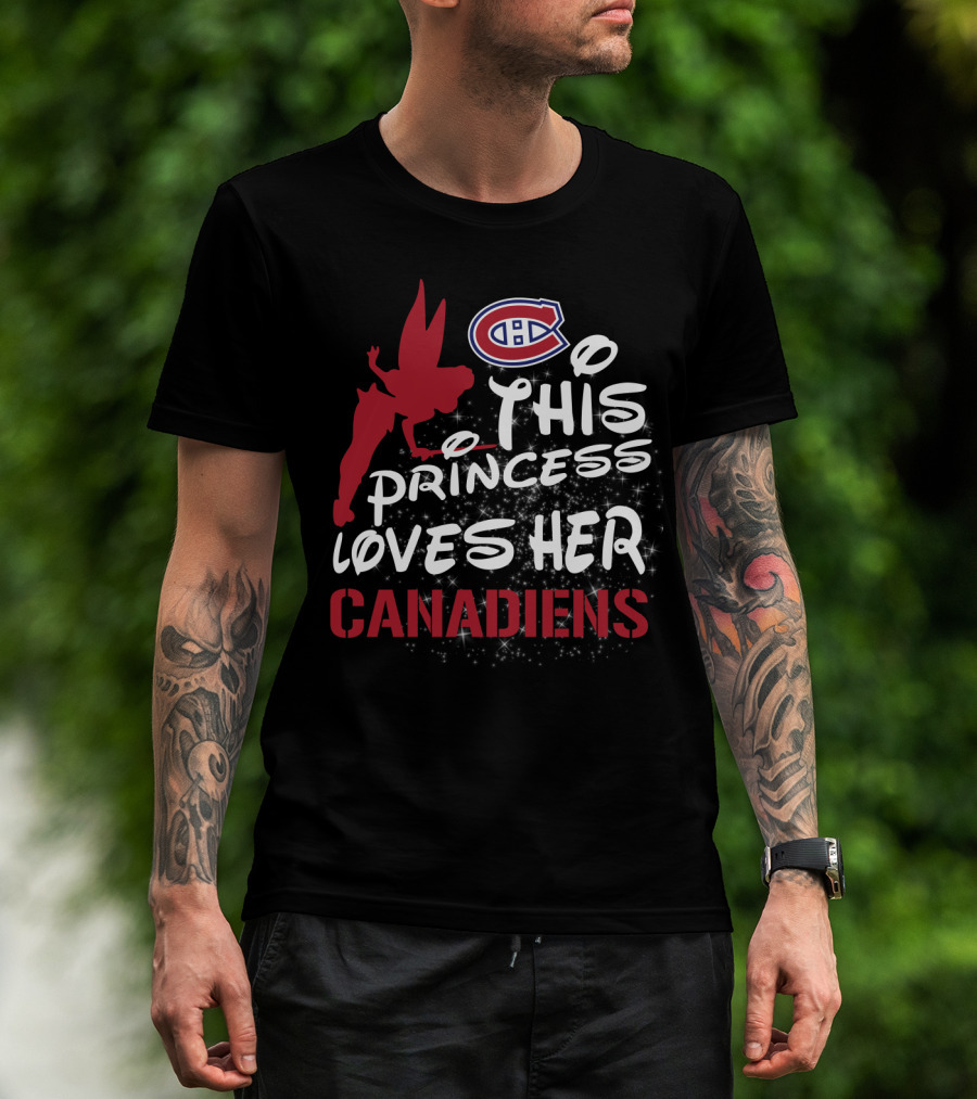 This Princess Loves Her Montreal Canadiens T-Shirt