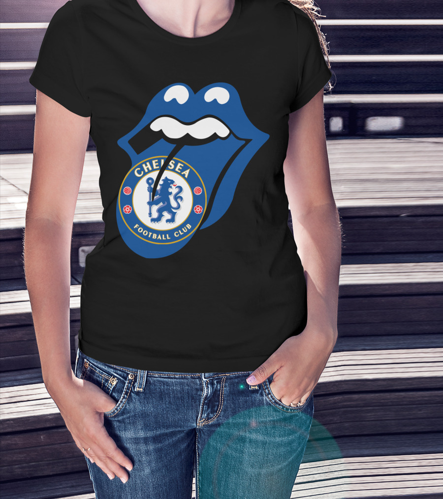 Chelsea Football Club Blue Tongue T-Shirt