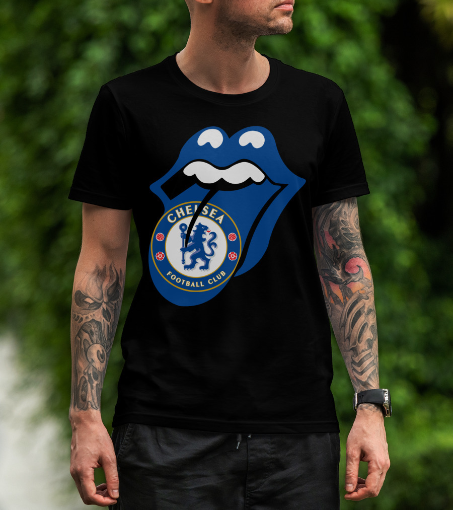 Chelsea Football Club Blue Tongue T-Shirt