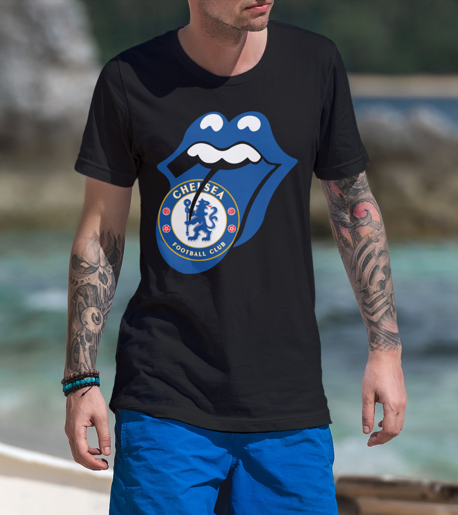 Chelsea Football Club Blue Tongue T-Shirt
