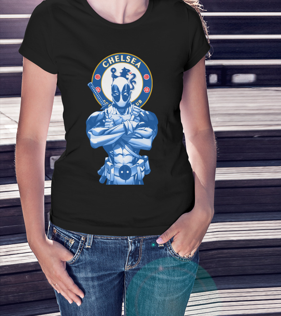 Chelsea Football Club Superhero Crossover T-Shirt