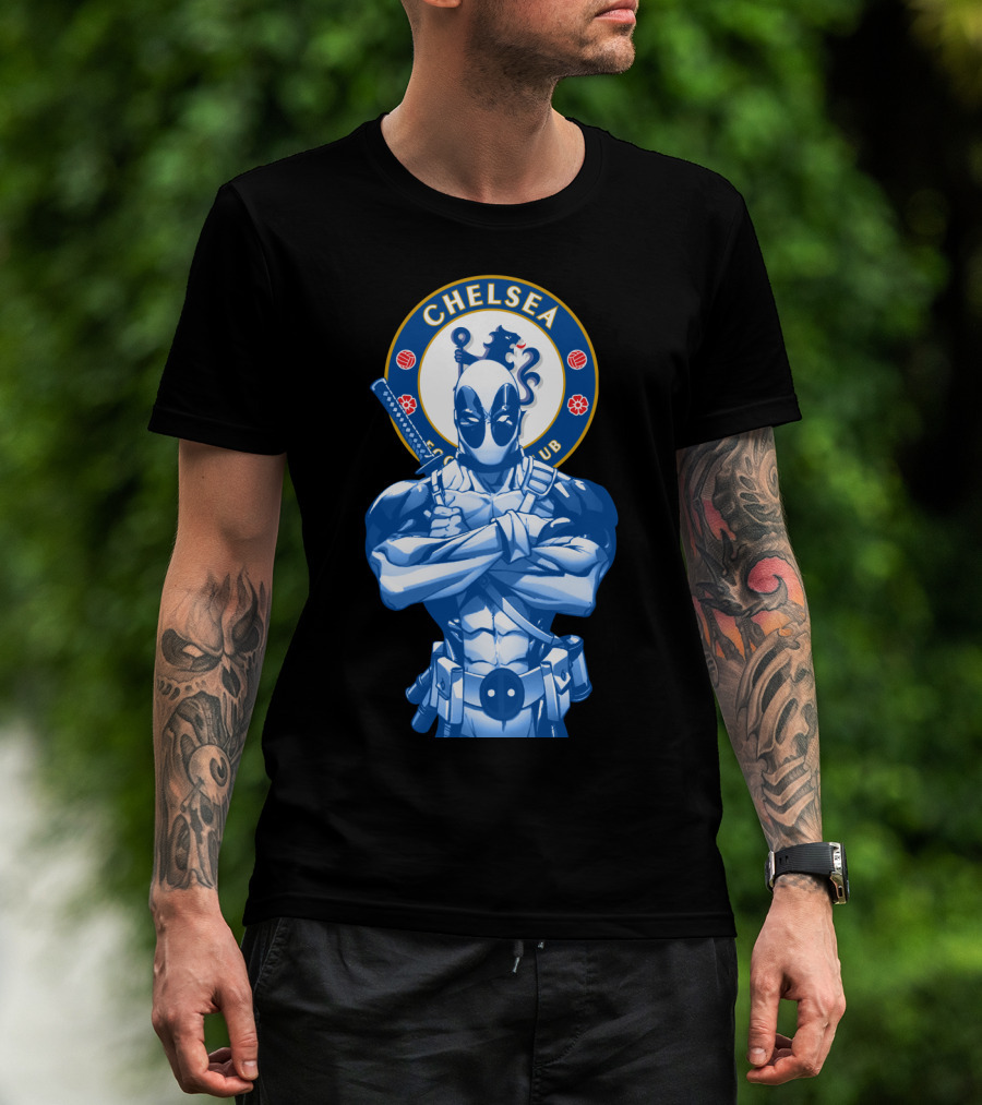 Chelsea Football Club Superhero Crossover T-Shirt