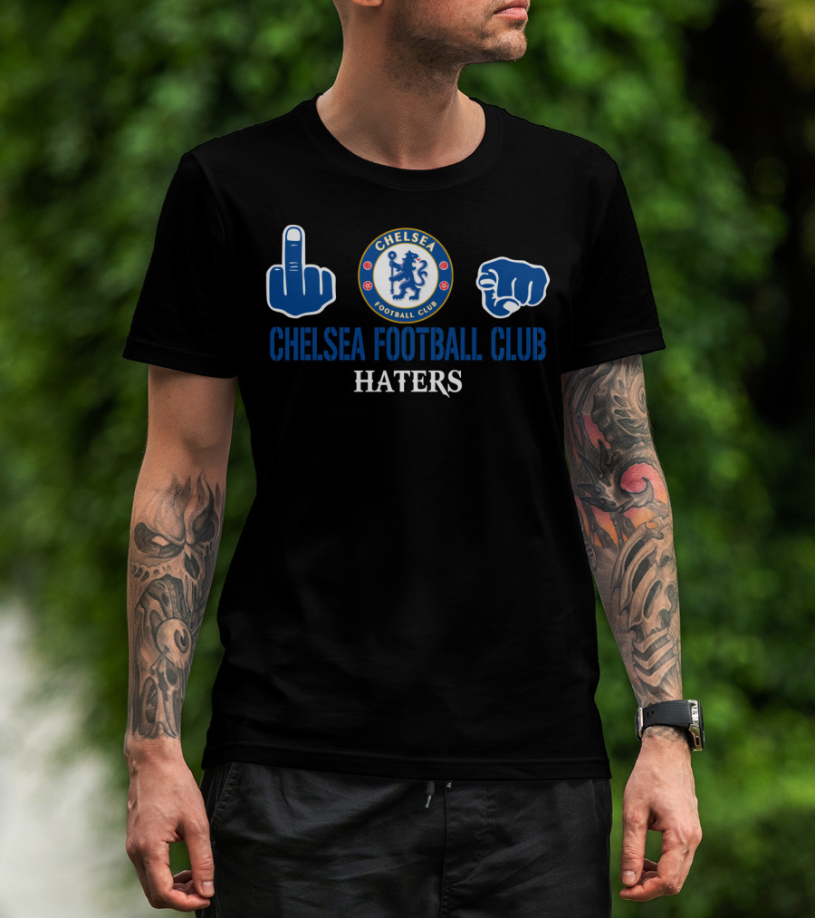 Chelsea Football Club Haters Fist Gesture T-Shirt