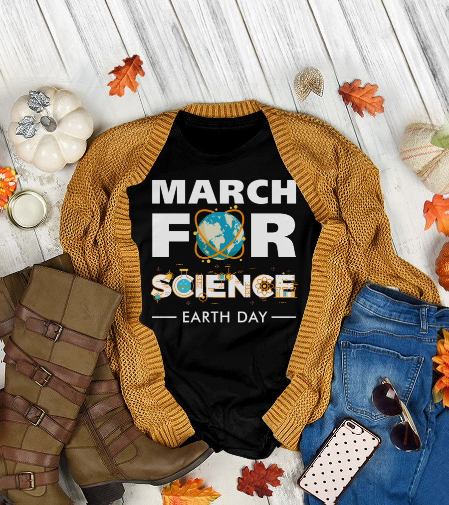 March for Science Earth Day T-Shirt