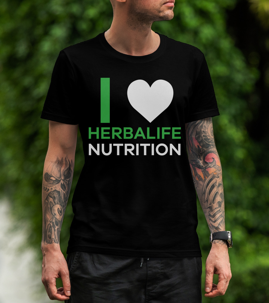 I Heart Herbalife Nutrition Enthusiast T-Shirt