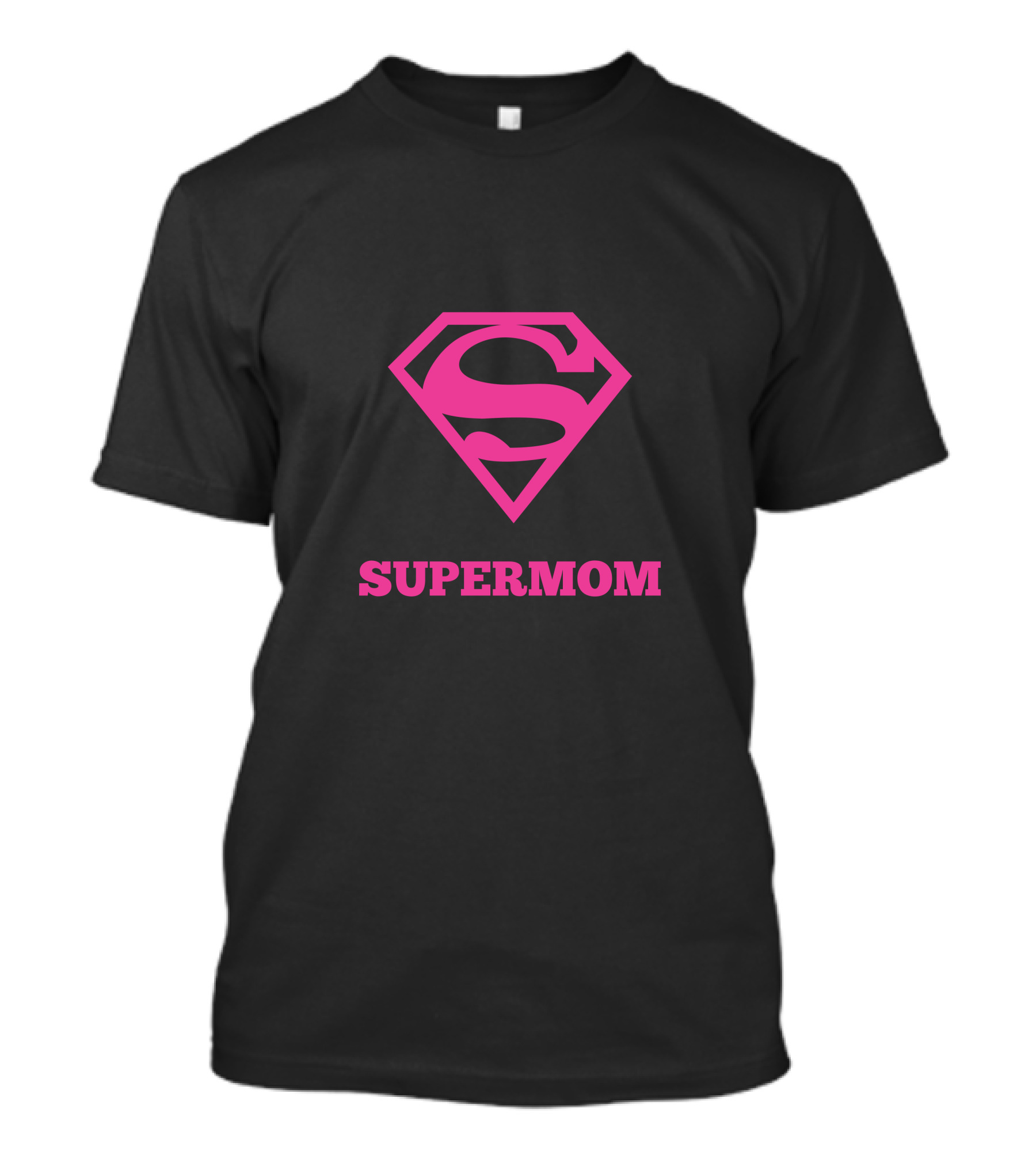 Supermom Superman Logo Parody Iconic T-Shirt